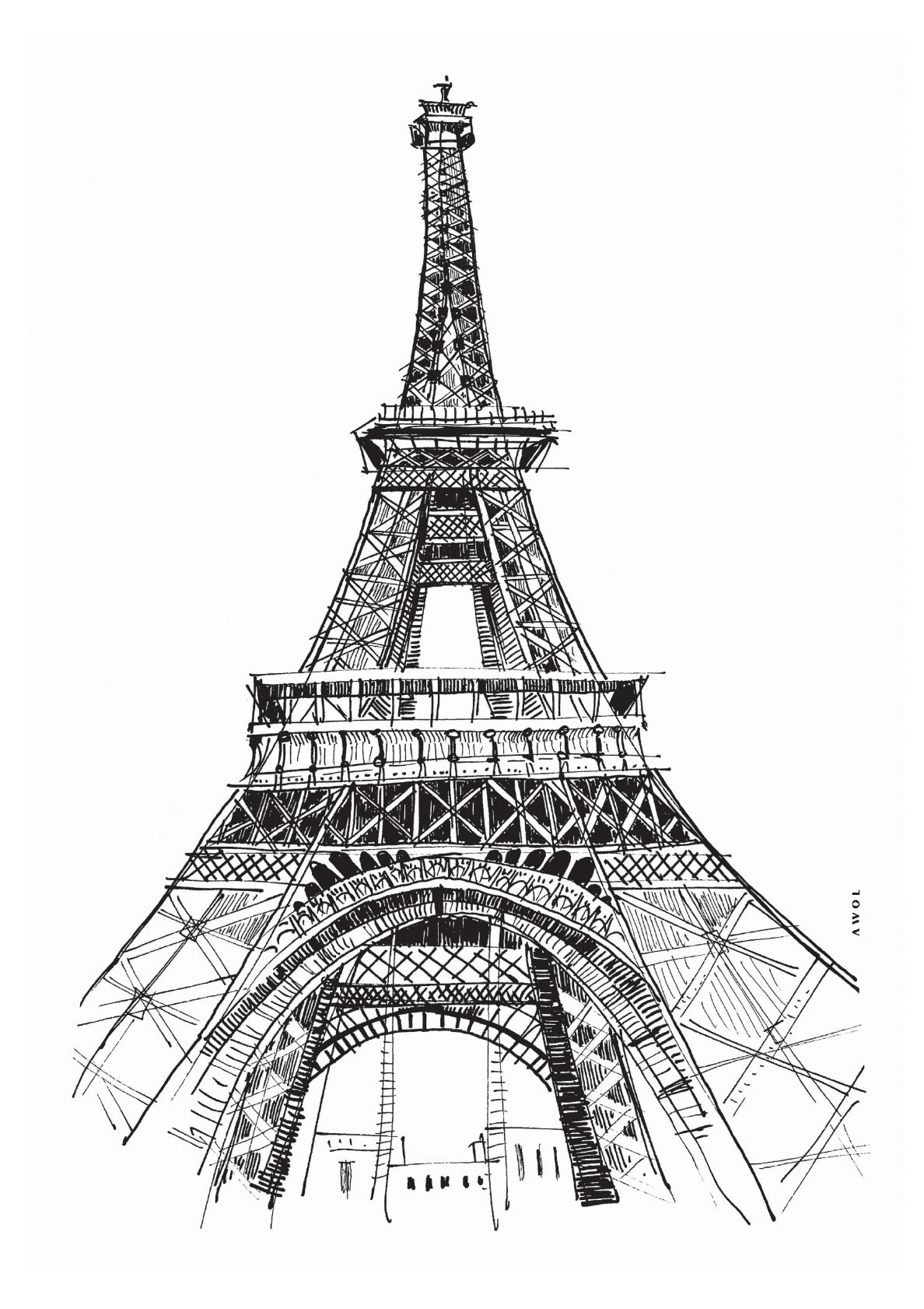 The Eiffel Tower, Paris