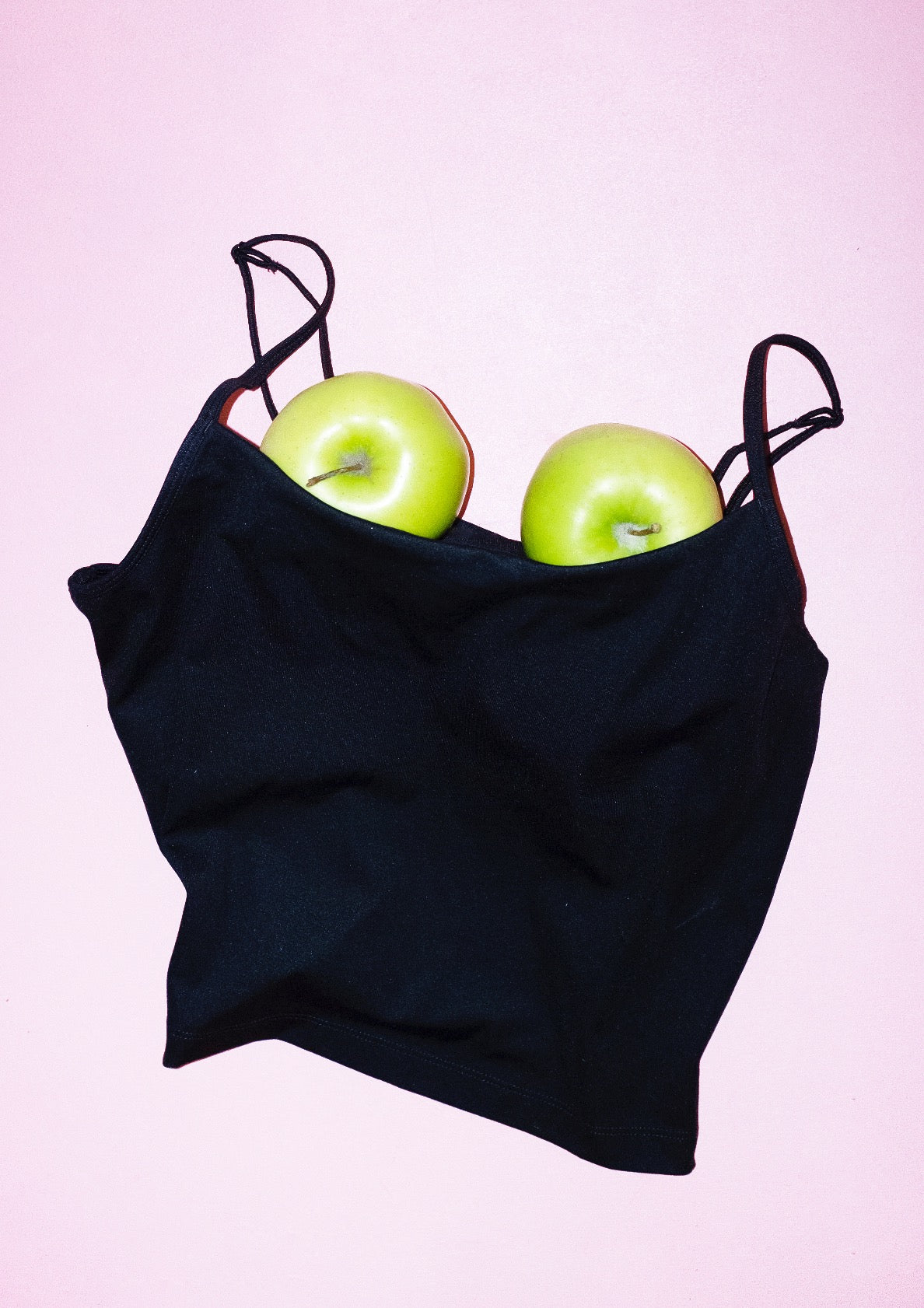 Playful contemporary apple fruit print