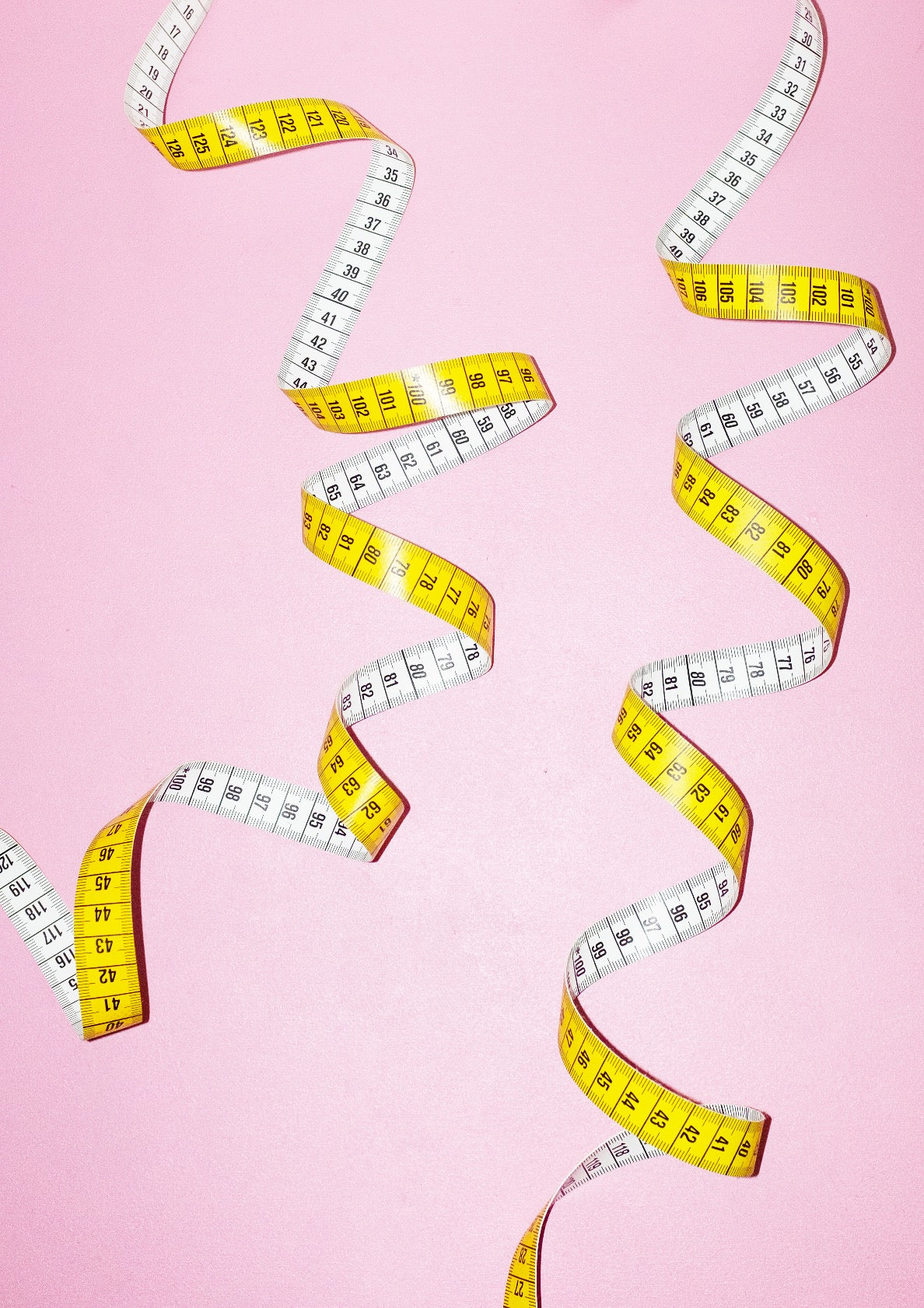 Playful contemporary measurement print