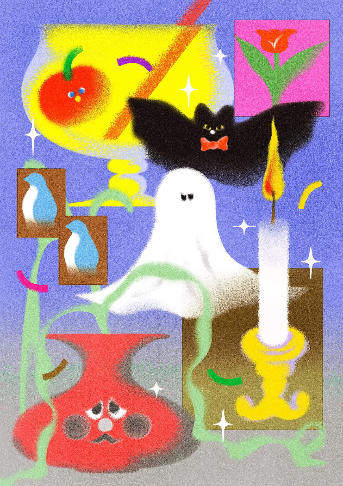 Floating objects-Mint