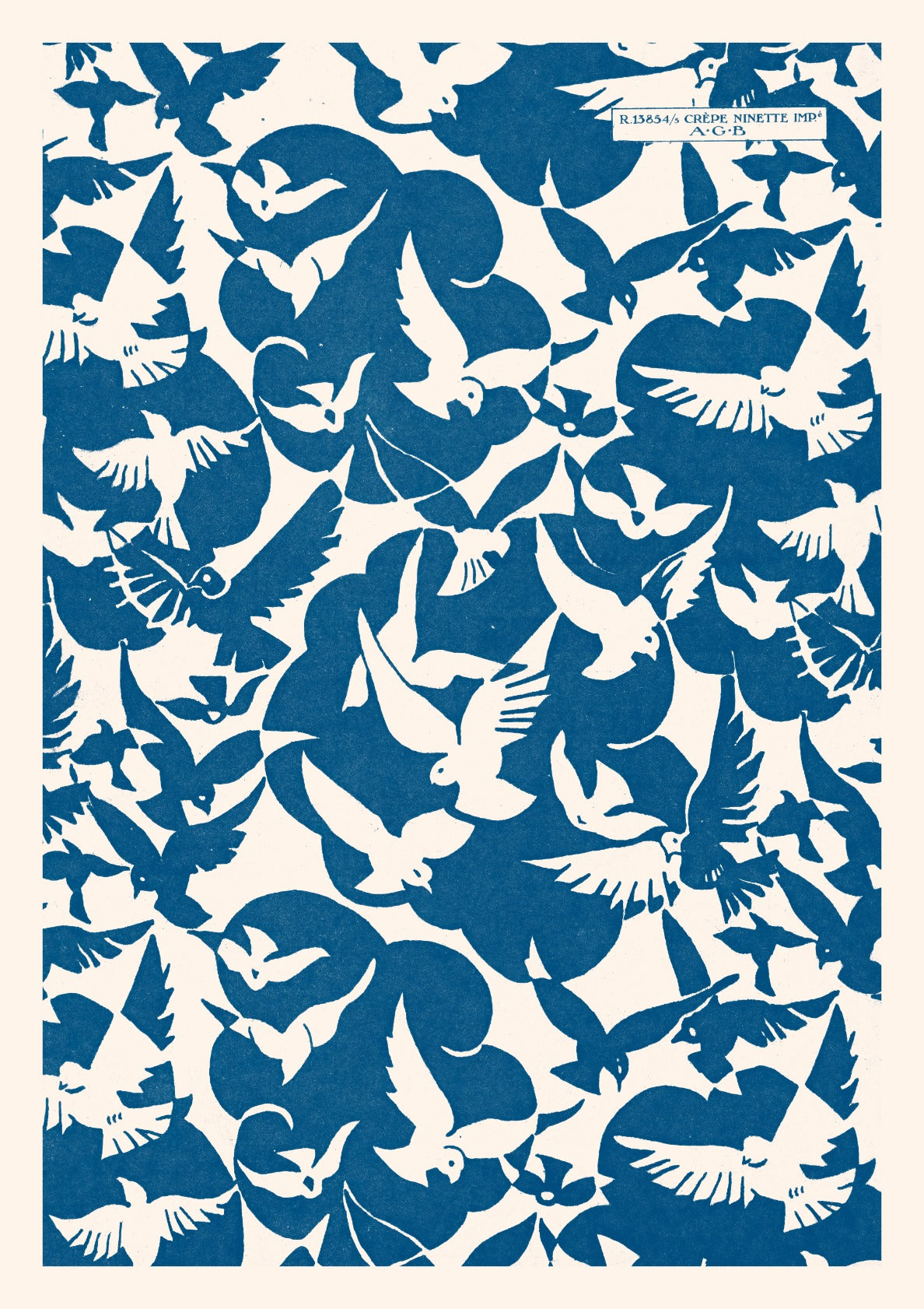 Flock o Birds - Art Nouveau