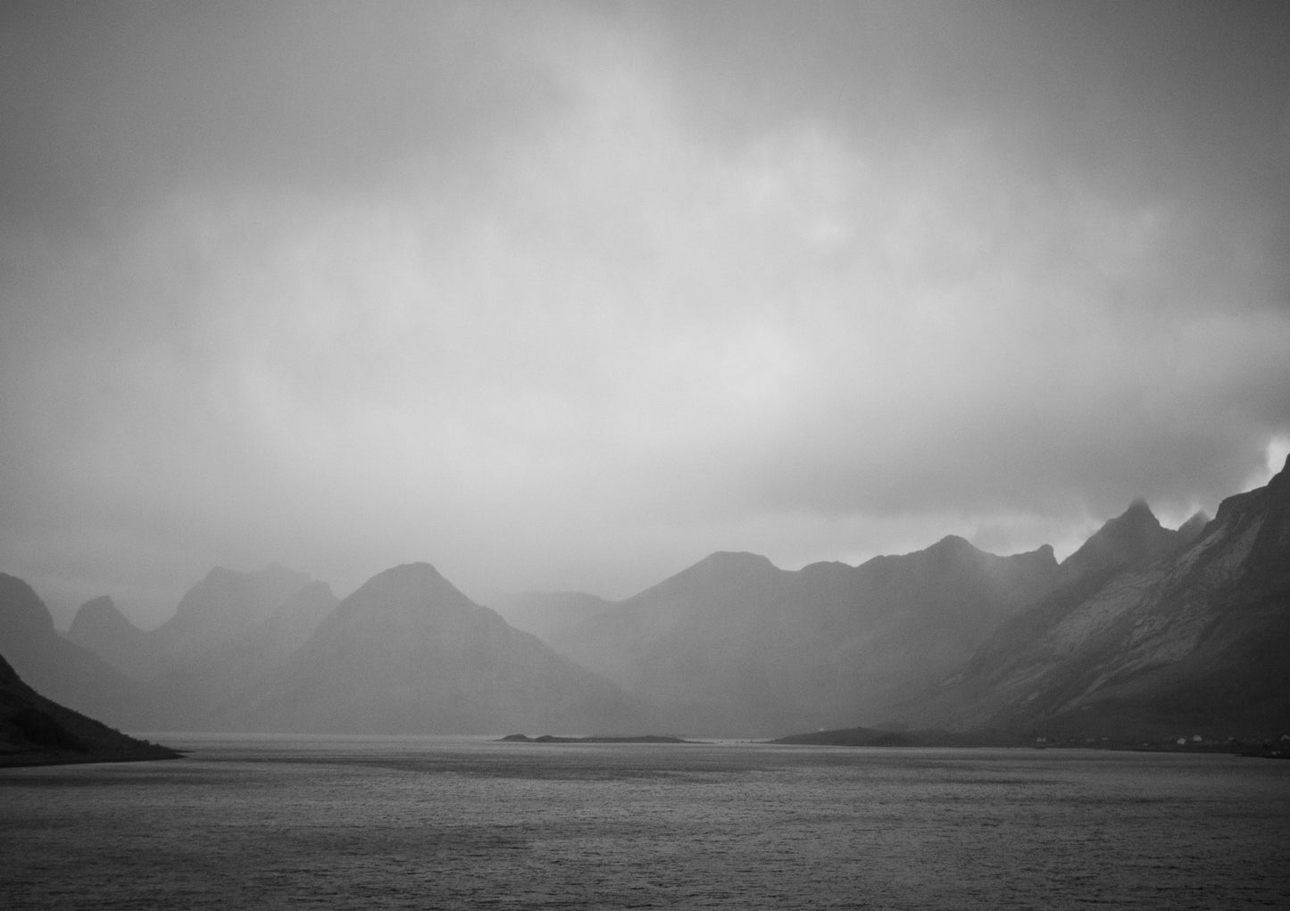 The rain in Lofoten