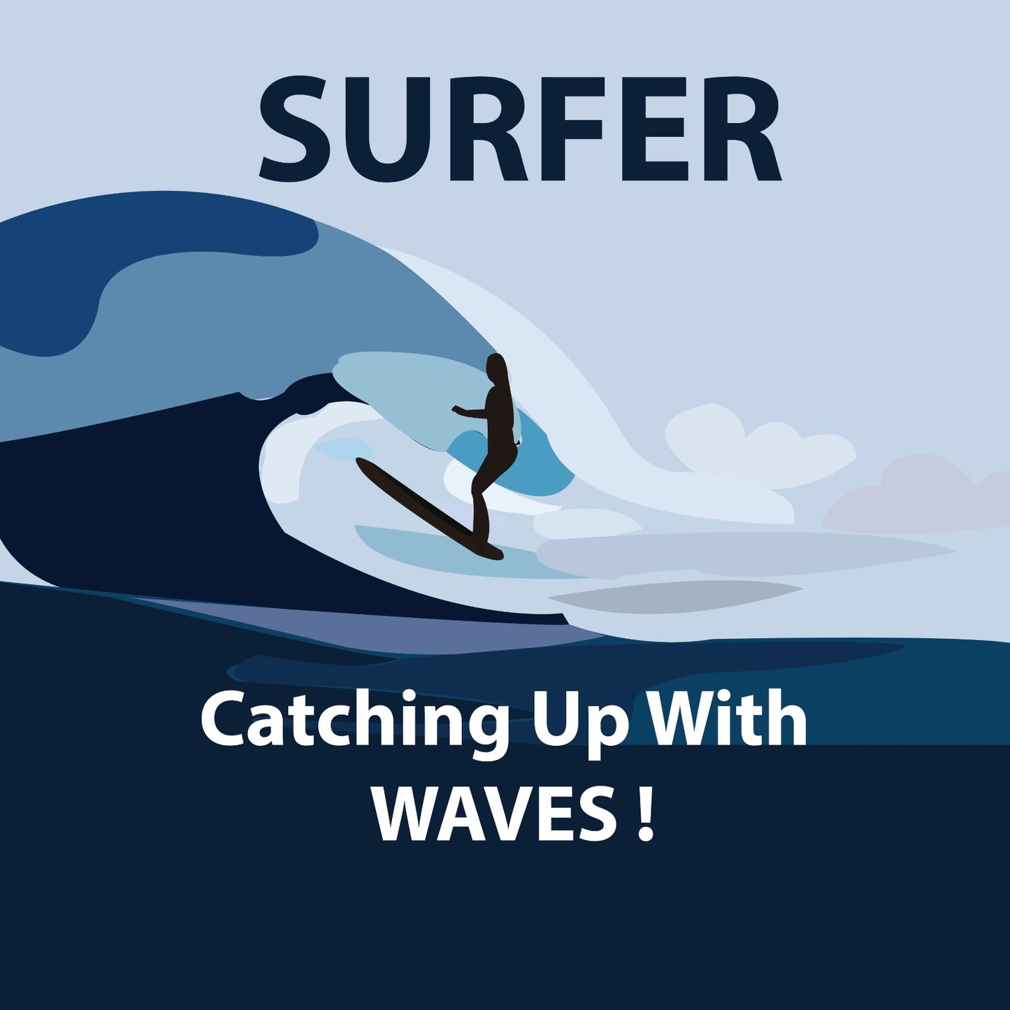 Surfer Beach Surfing