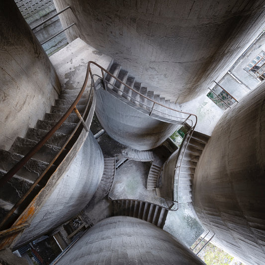 Abandoned Concrete Stairs