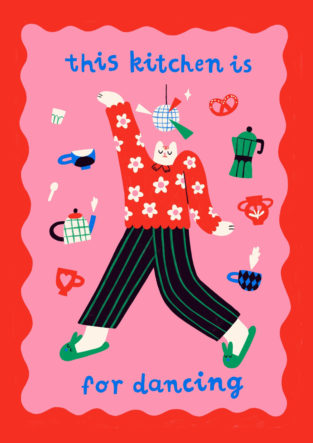 This Kithcen is for Dancing