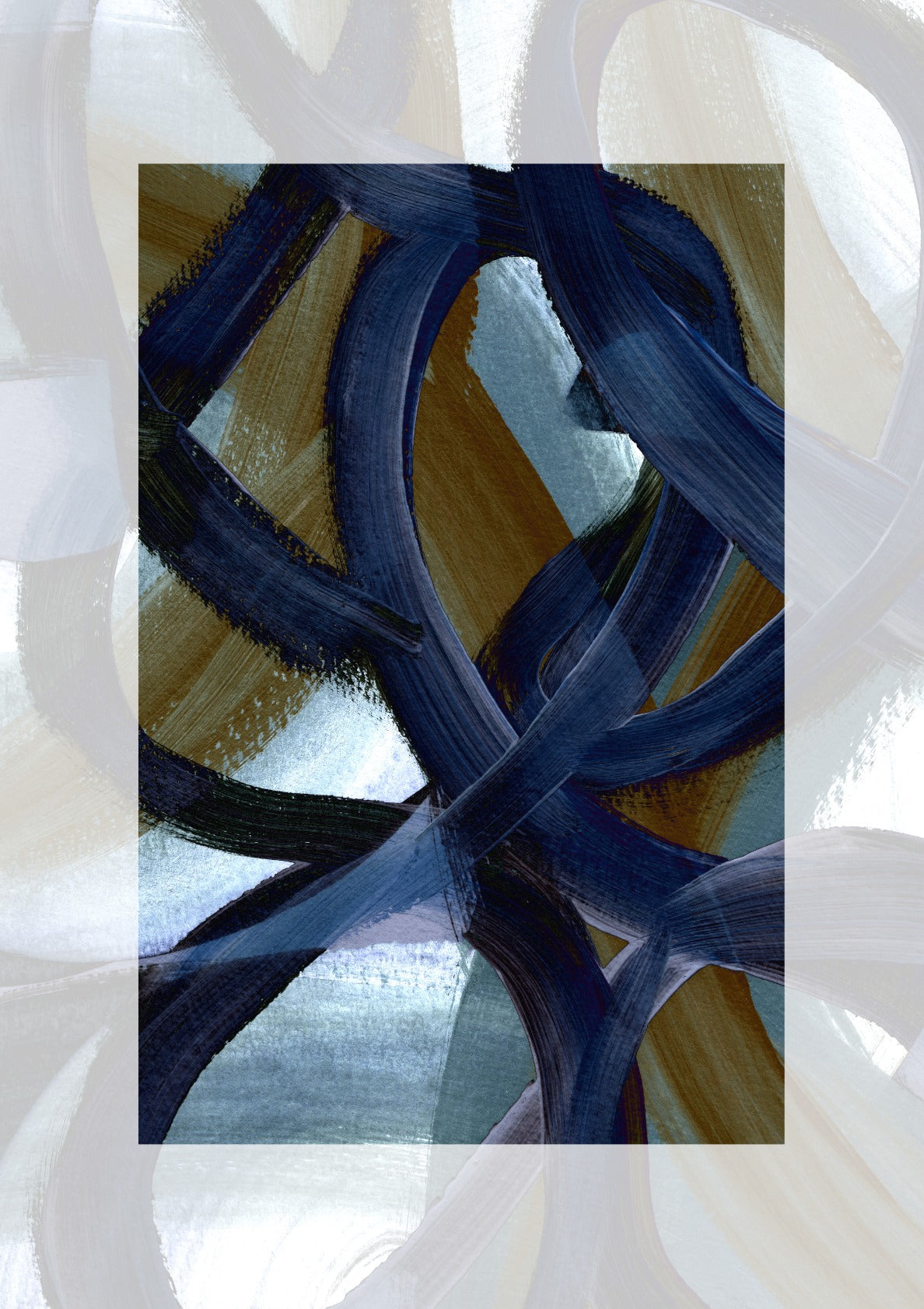 Abstract Brush Strokes 171X