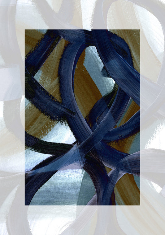 Abstract Brush Strokes 171X