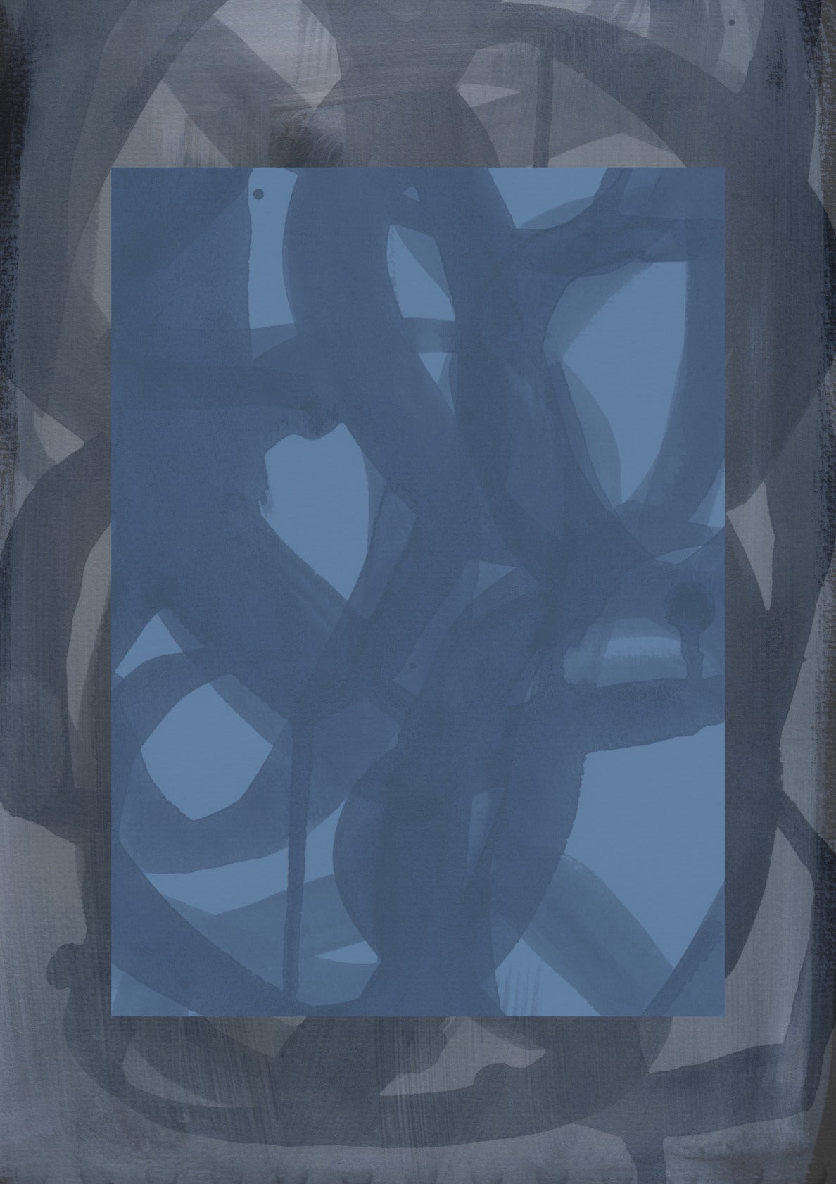 Abstract Brush Strokes 173Y