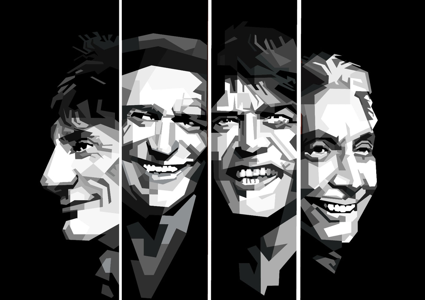 The Rolling Stones Black Portrait