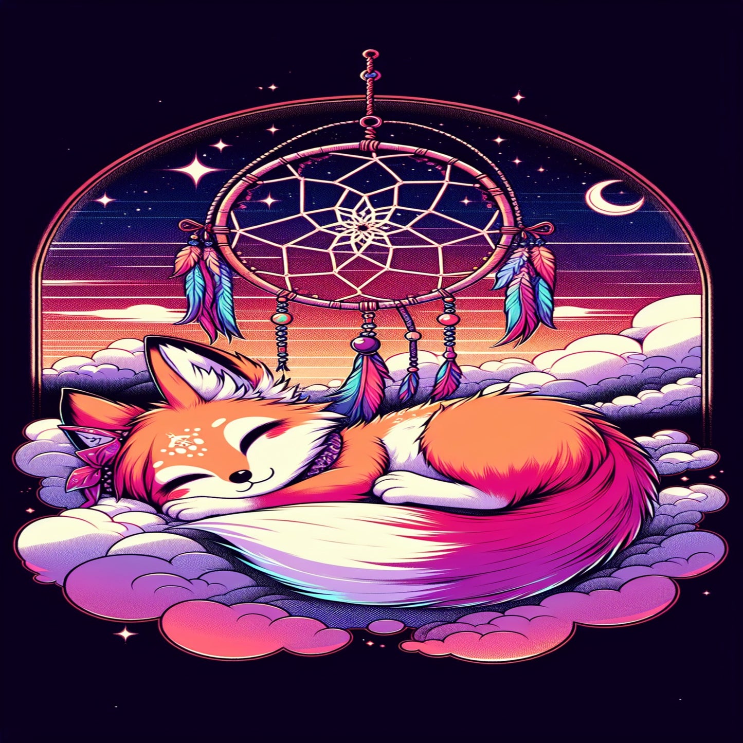 Kitsune Family Dream