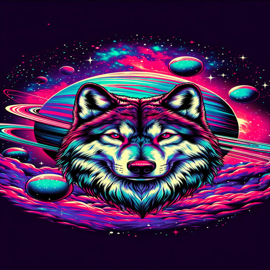 Wolf in galaxy
