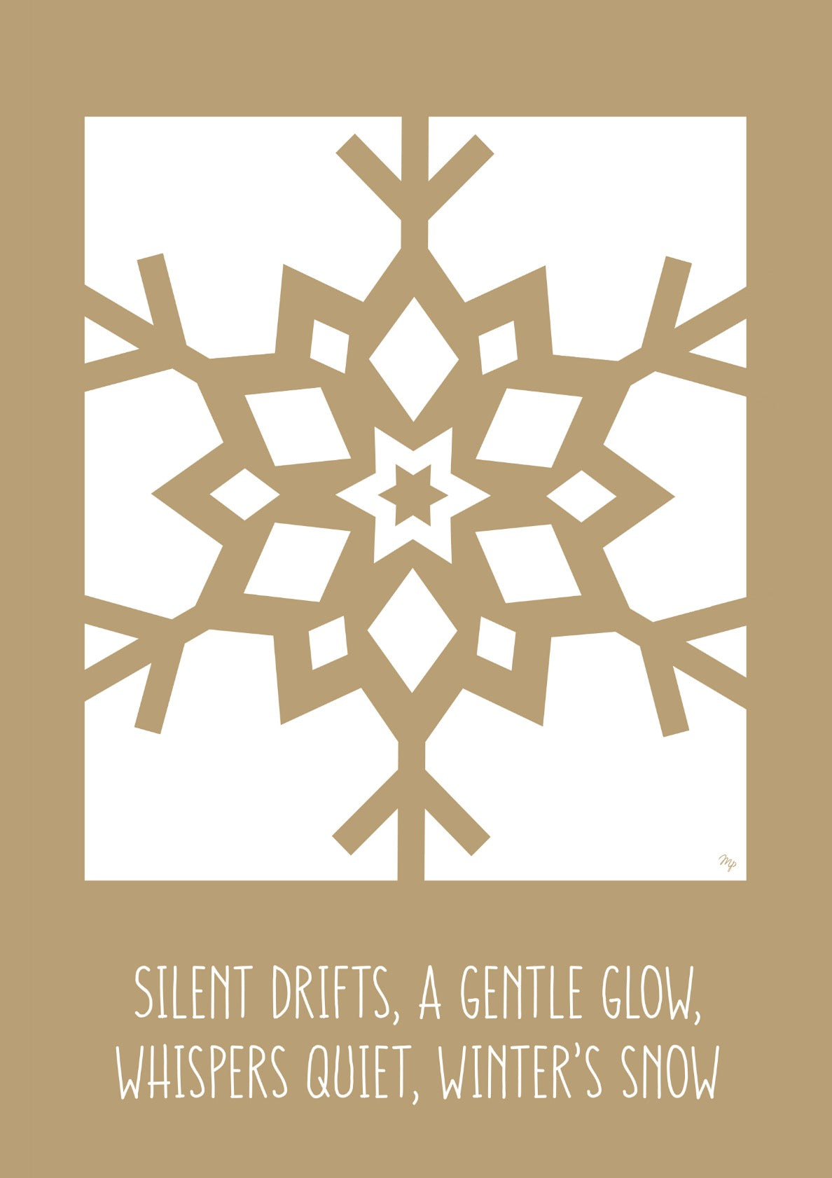 Nordic Snowflake Poem set two
