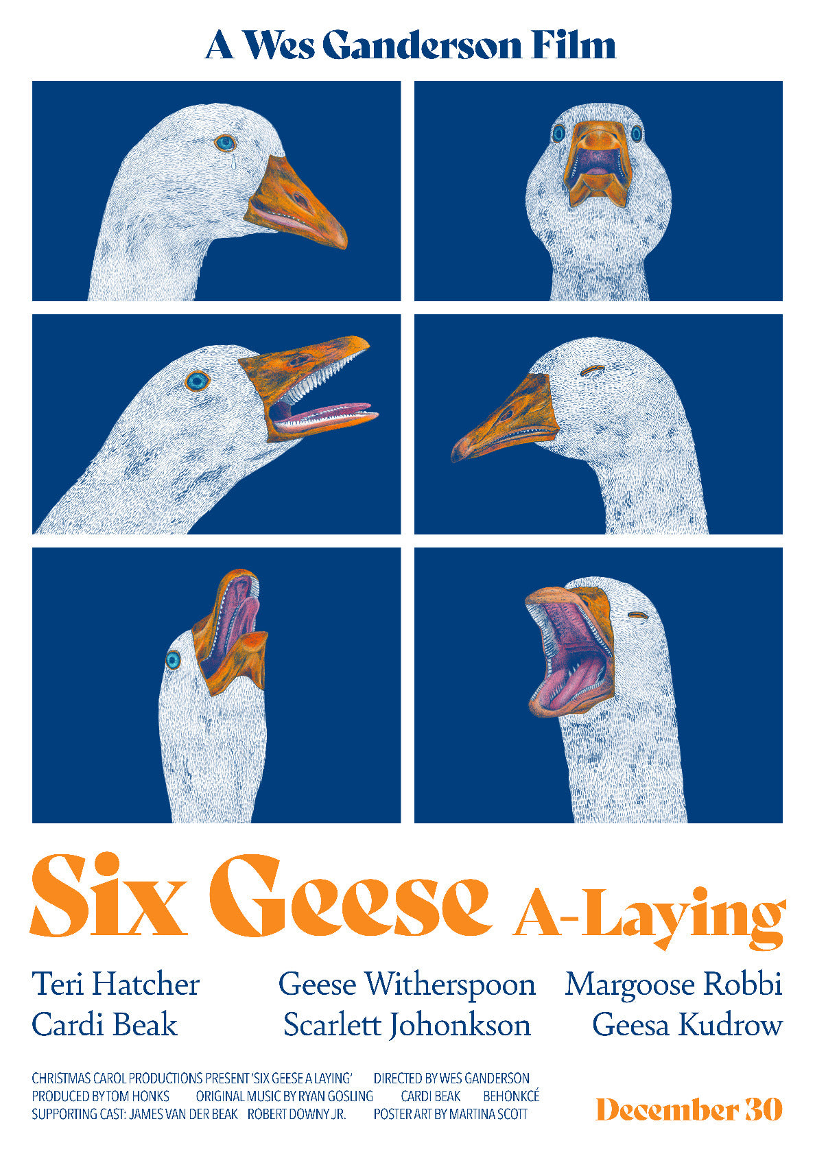 Six Geese A-Laying