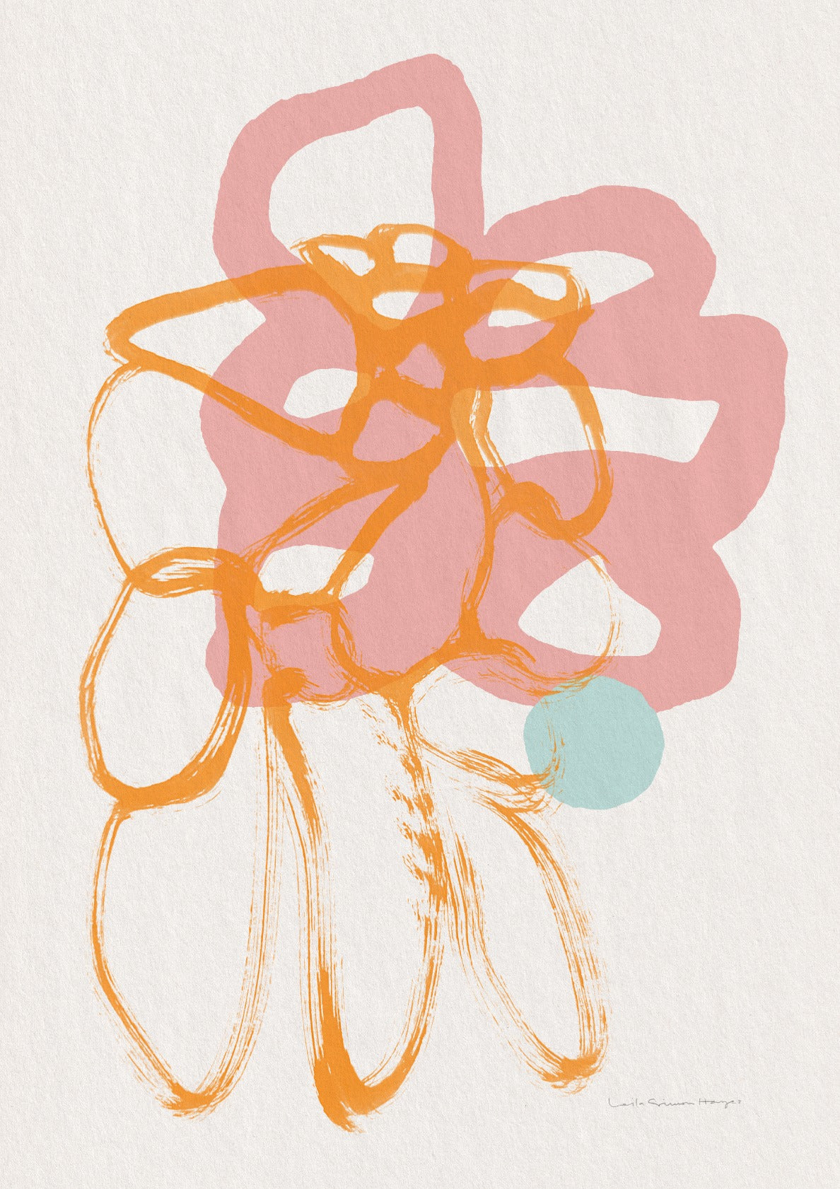 Wild Loops 1, orange