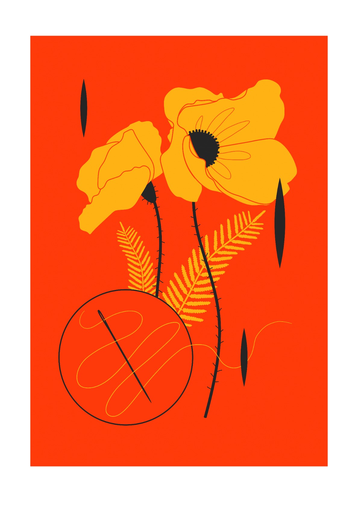 Poppies - Kafka's quote