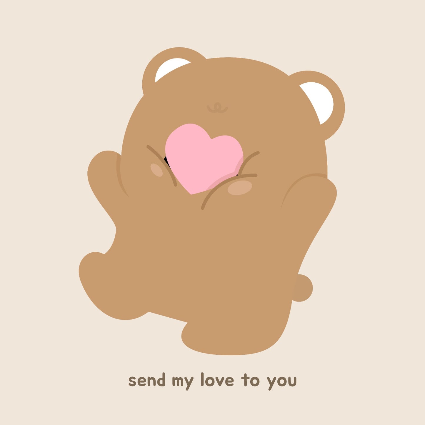 Brown Bear Cupid