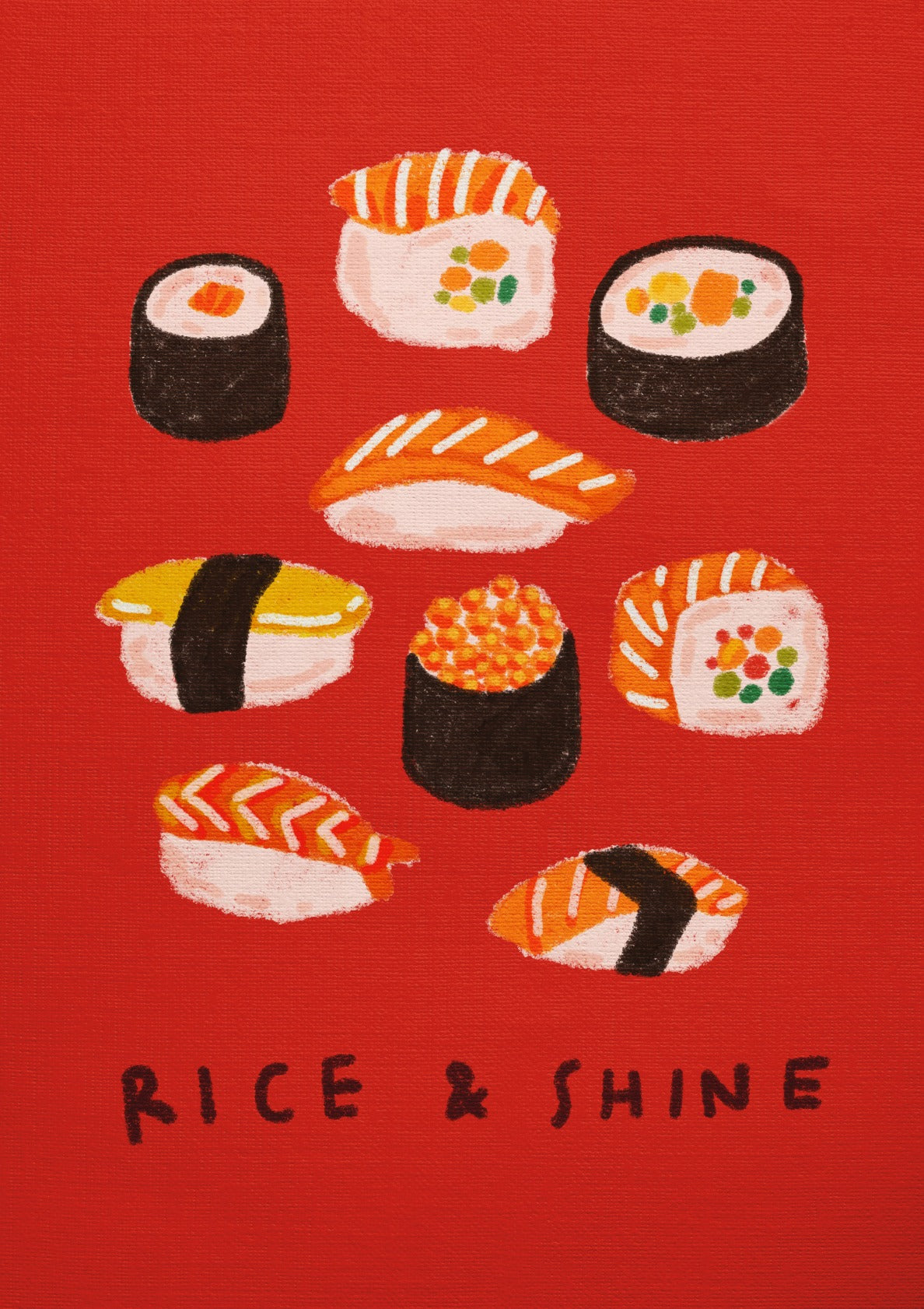 Rice & Shine Red