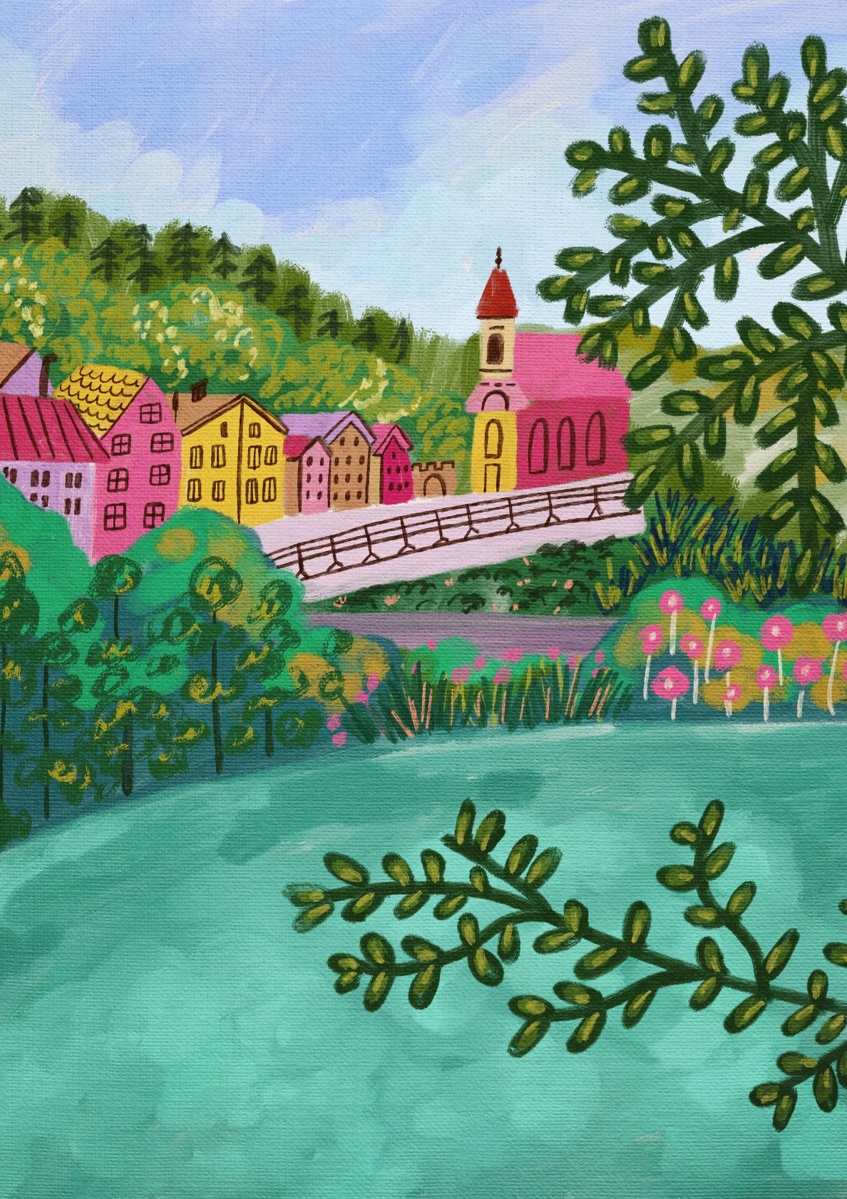 Charming Village Near Neuschwanstein Castle