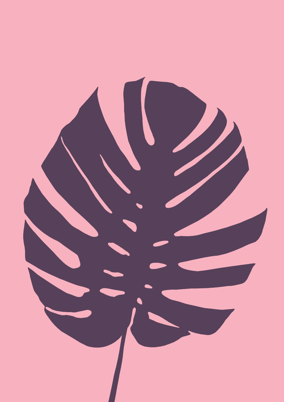 Tropical fashion leaf 1