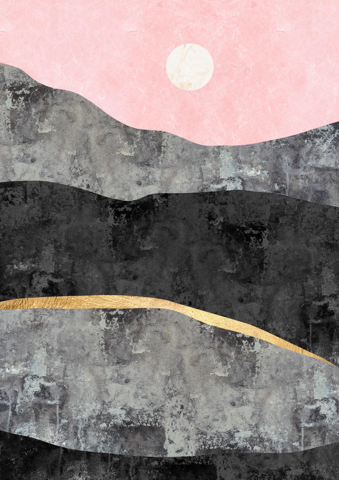 Landscape in collage 7