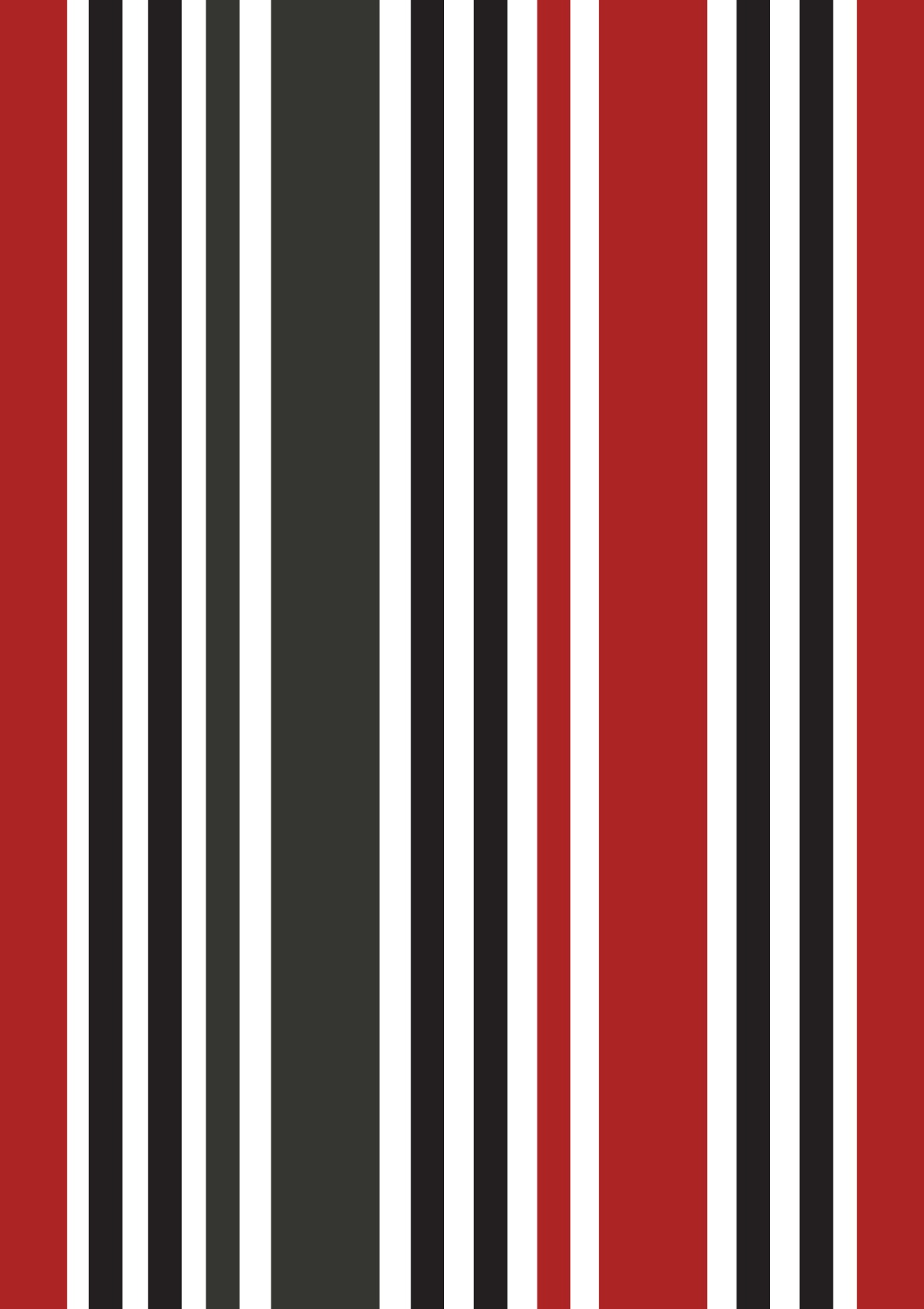 Red Black Grey Vertical Stripes Pattern