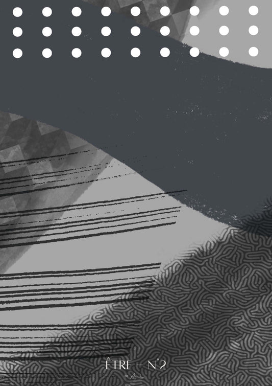 Abstract Monochrome Waves - 02