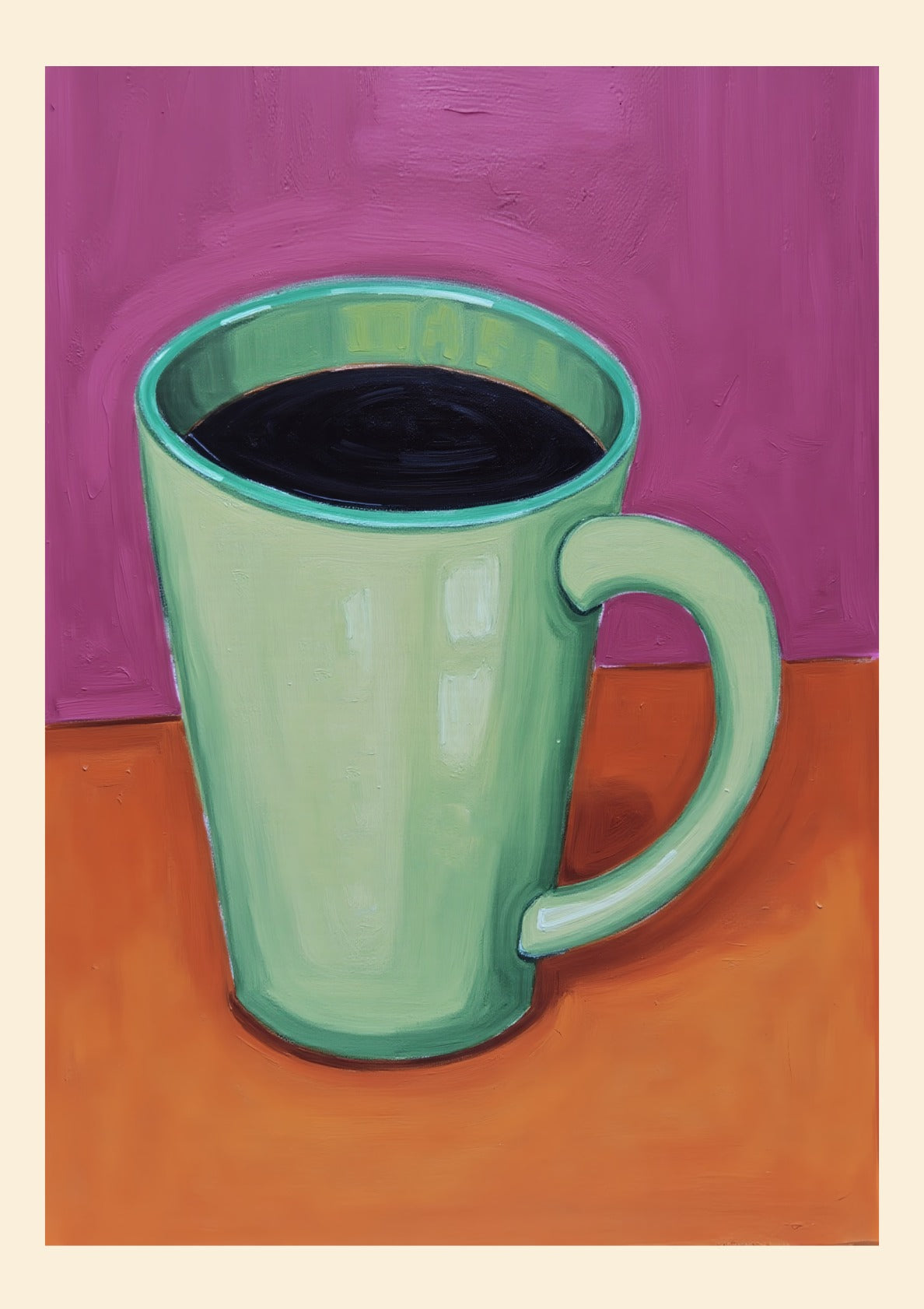 Vibrant Coffee Cup