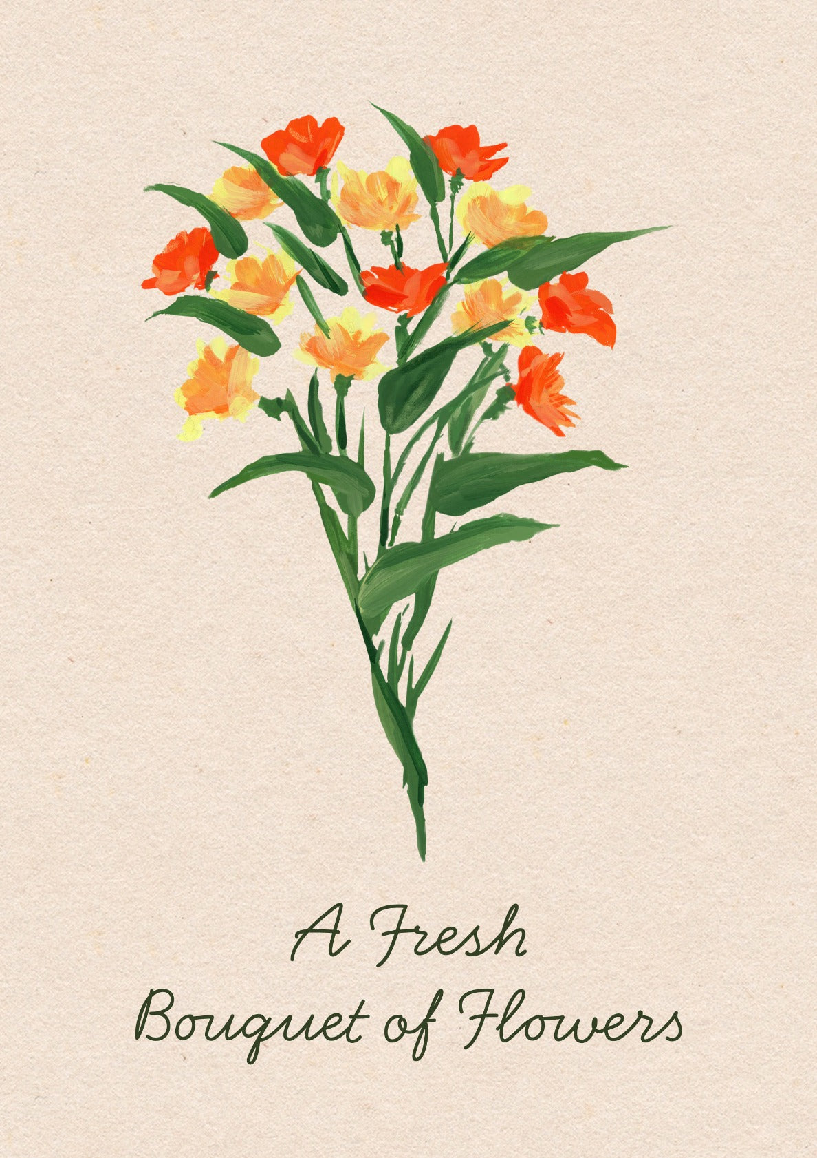 A Fresh Bouquet of Flowers