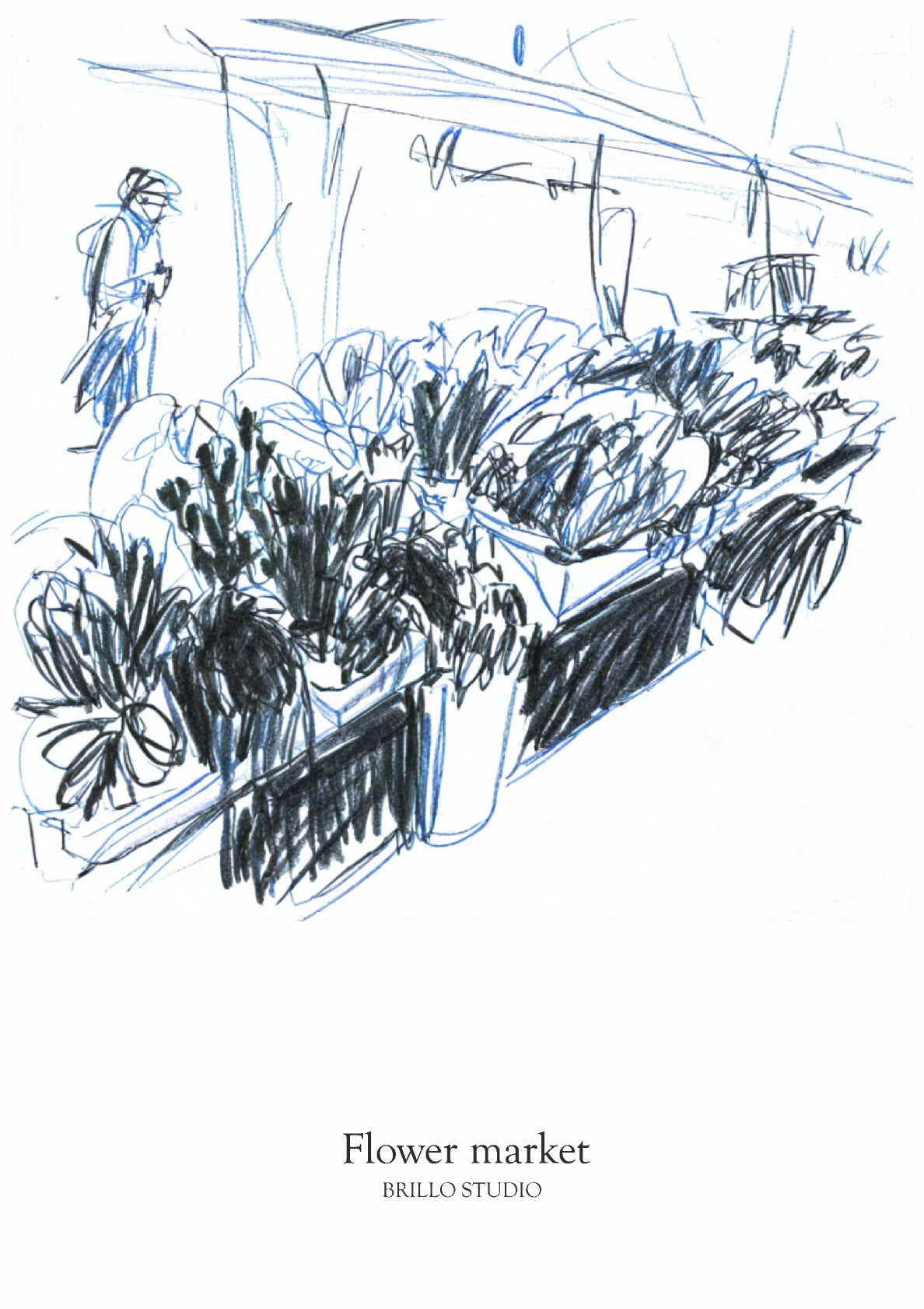 Flower Market in Warsaw