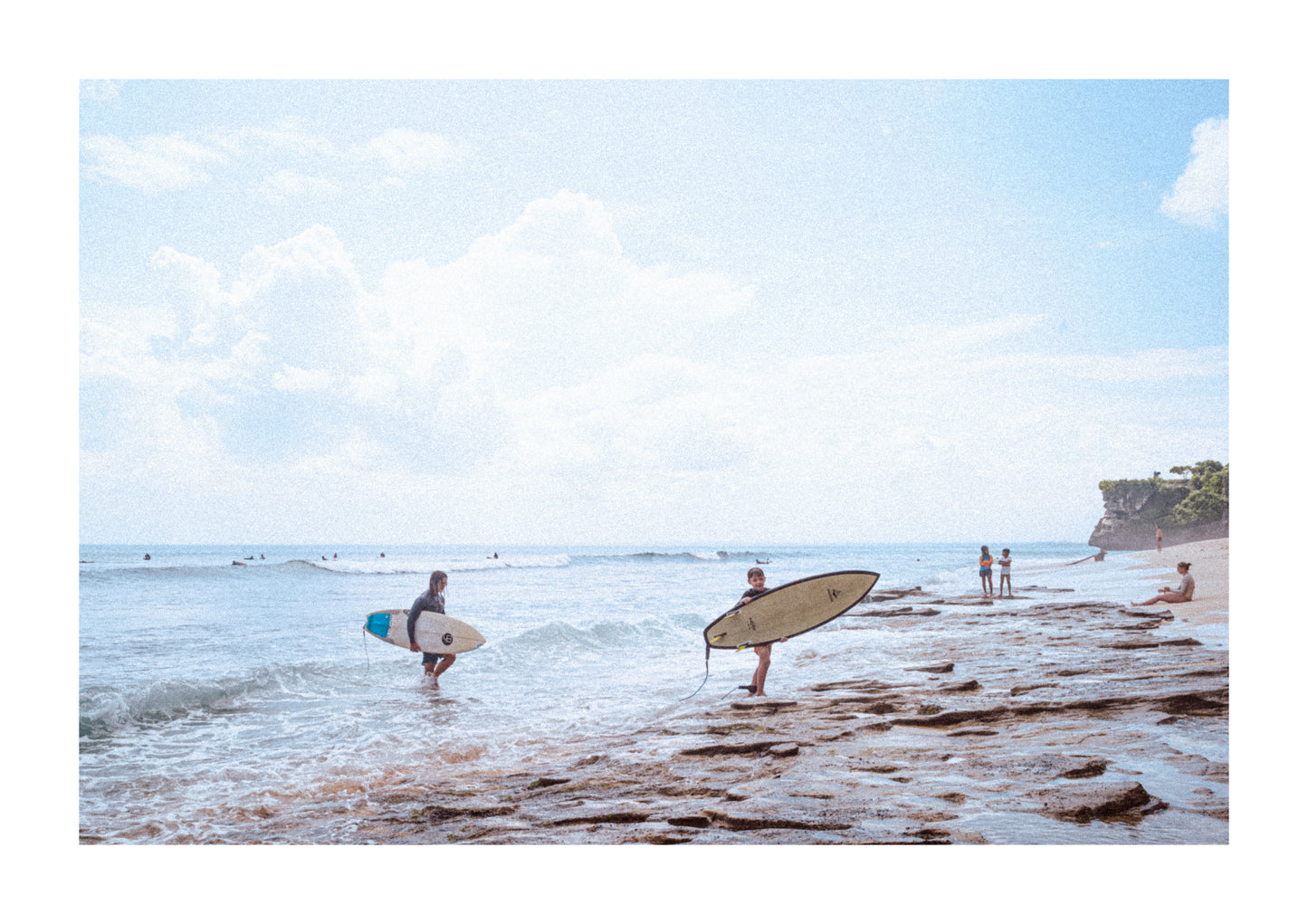 Surf at Balangan, Bali.