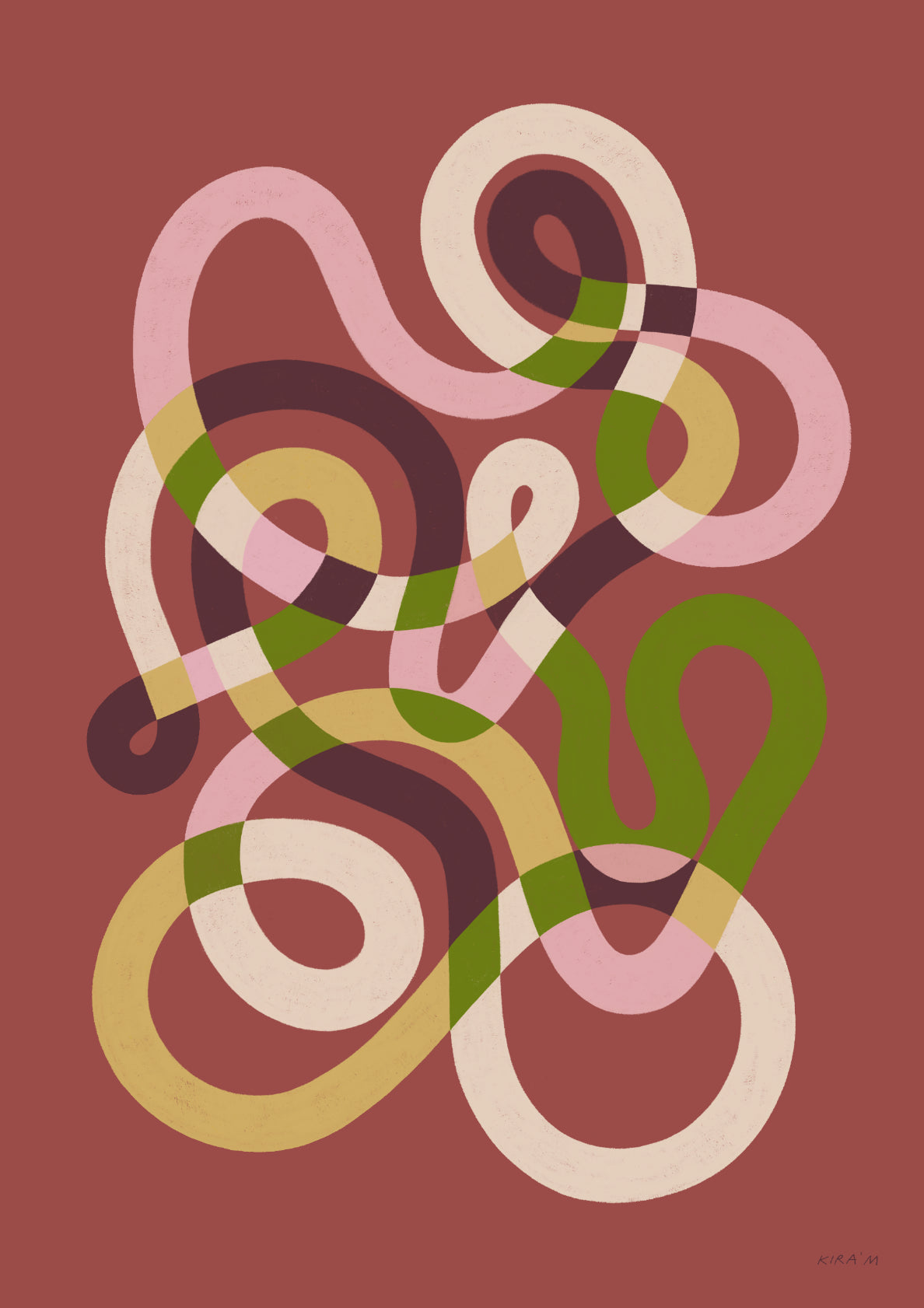 Endless knot (sunset)