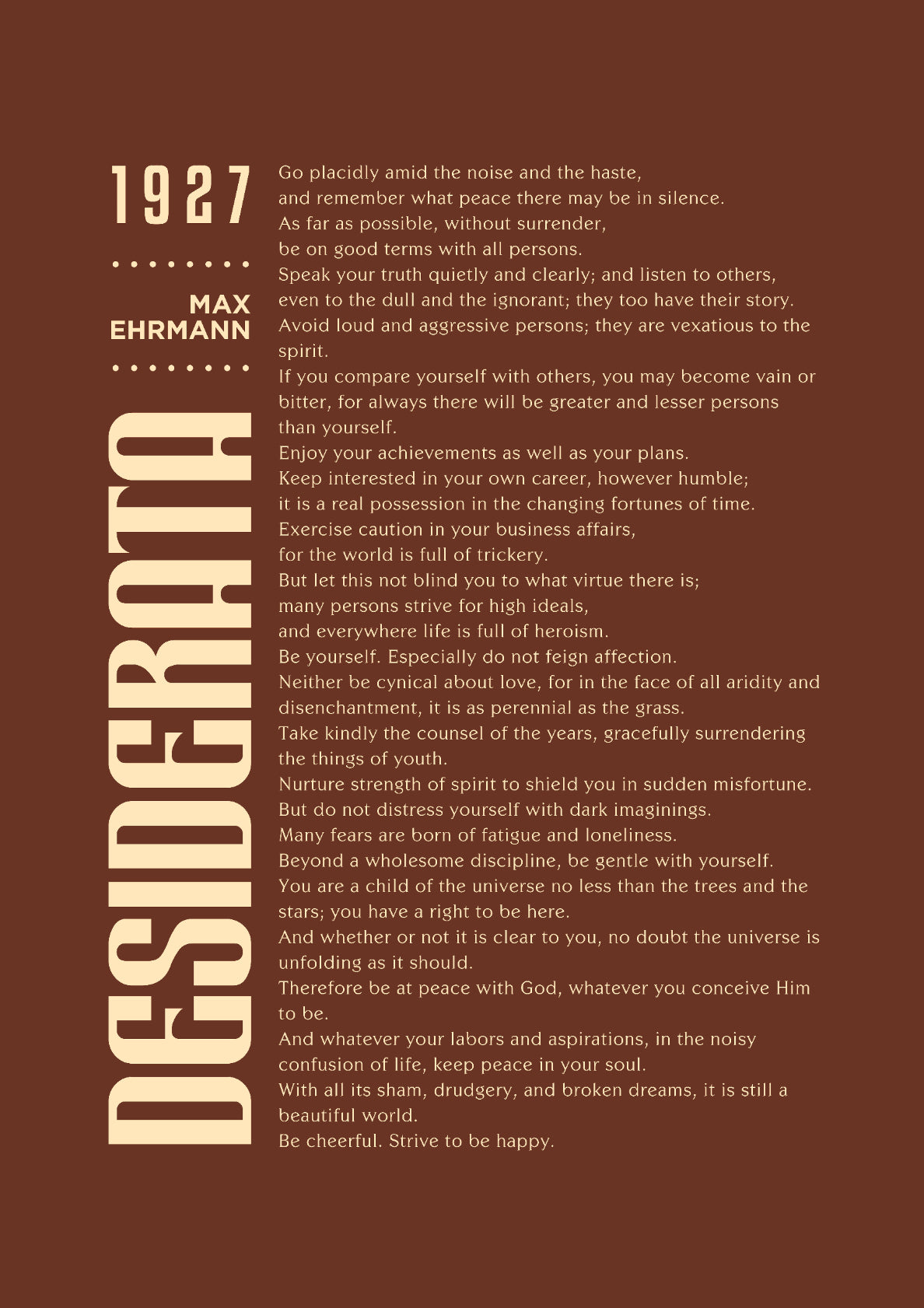 Desiderata 04