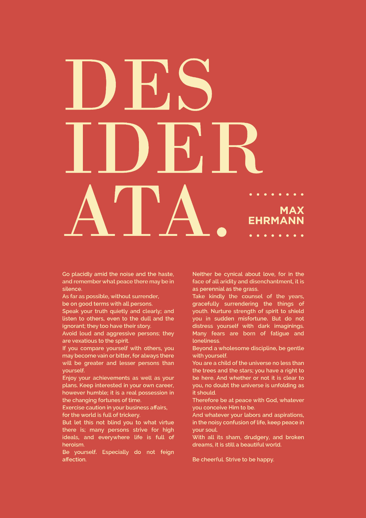 Desiderata 08