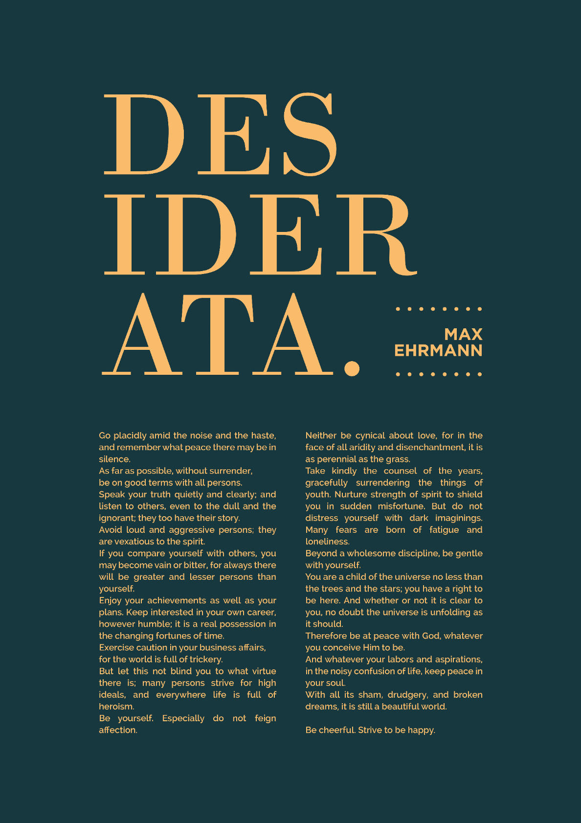 Desiderata 09