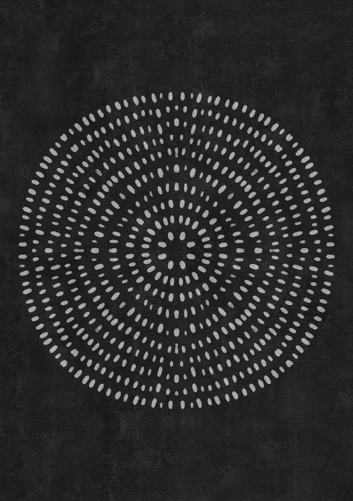 Organic Circular Dot pattern 03