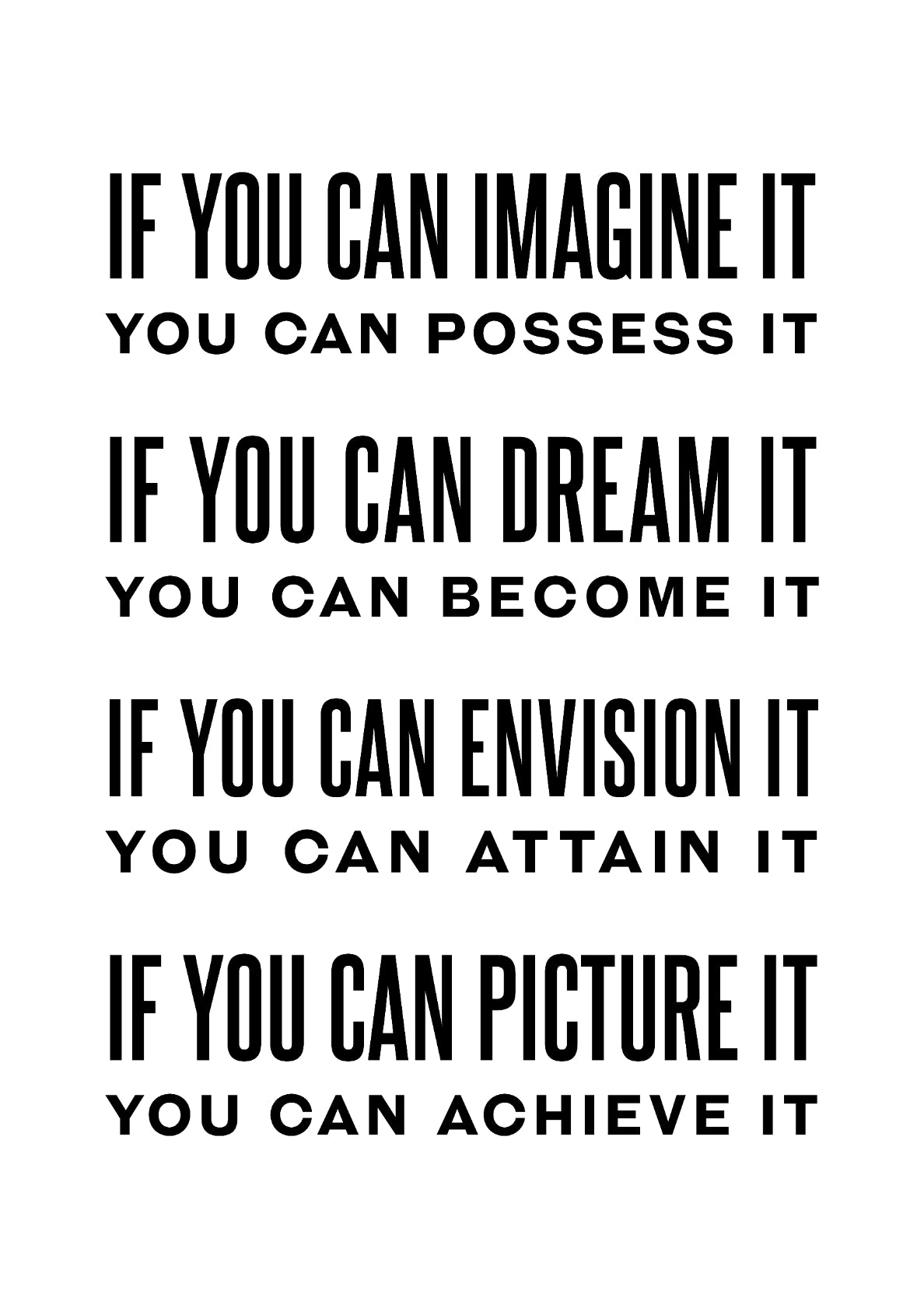 If You Can Imagine It