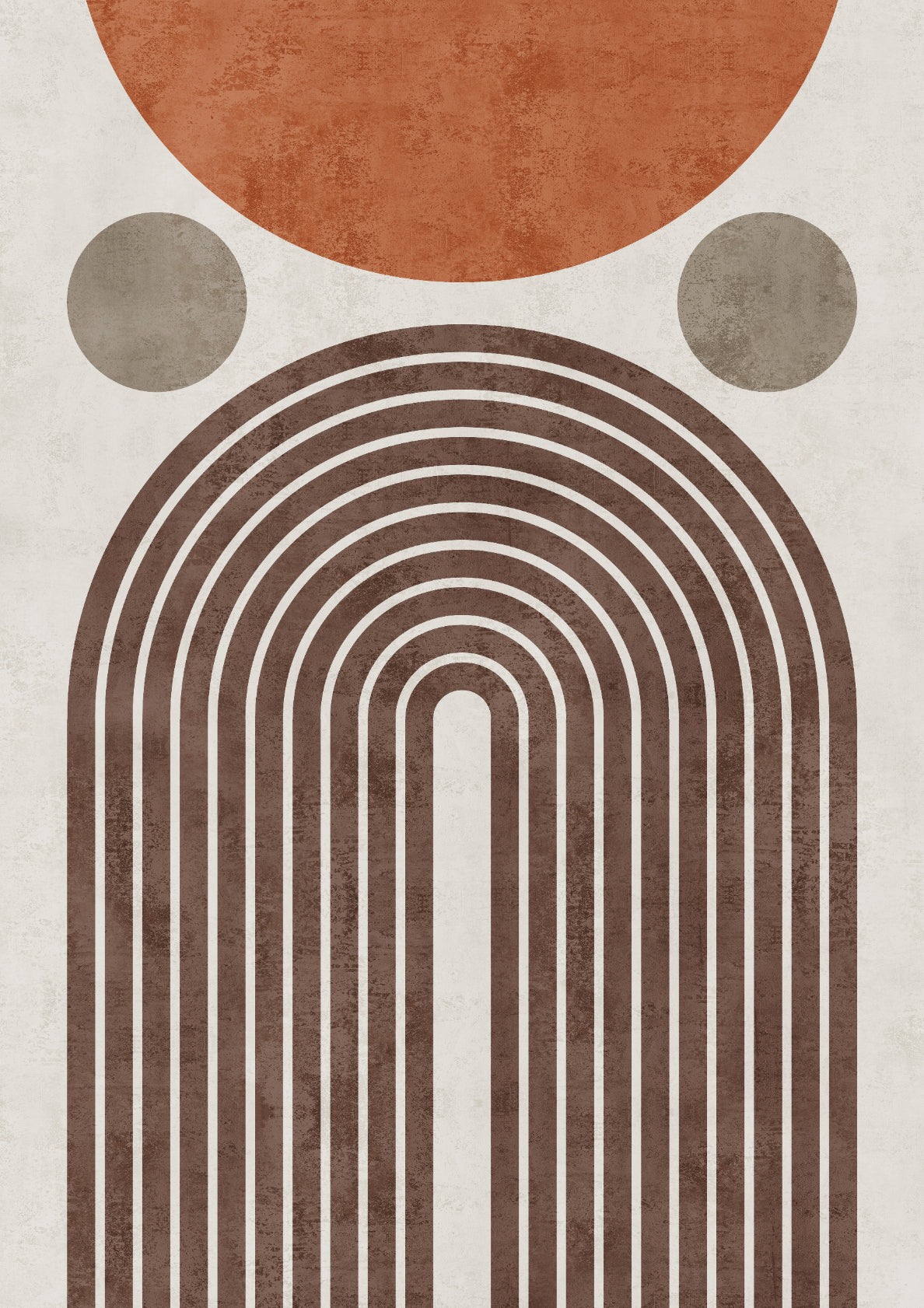 Geometric Arch Print 03