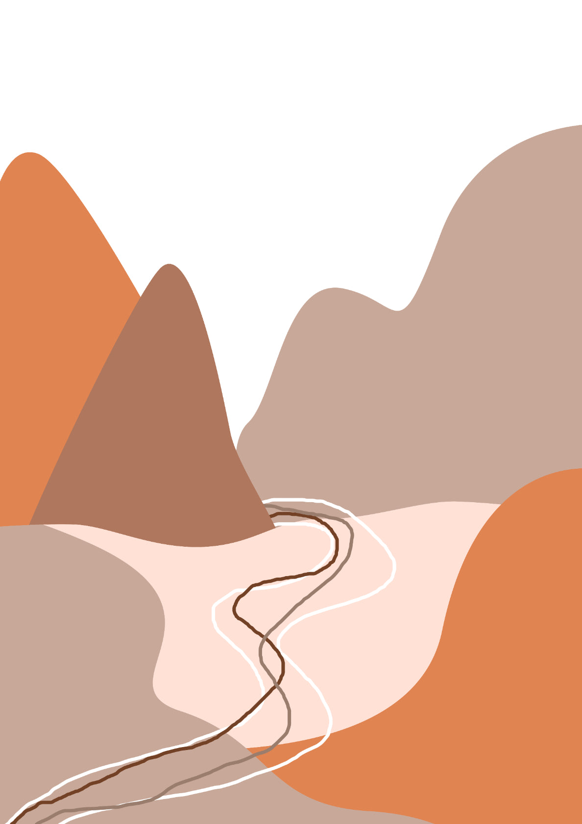 Abstract Mountains 01