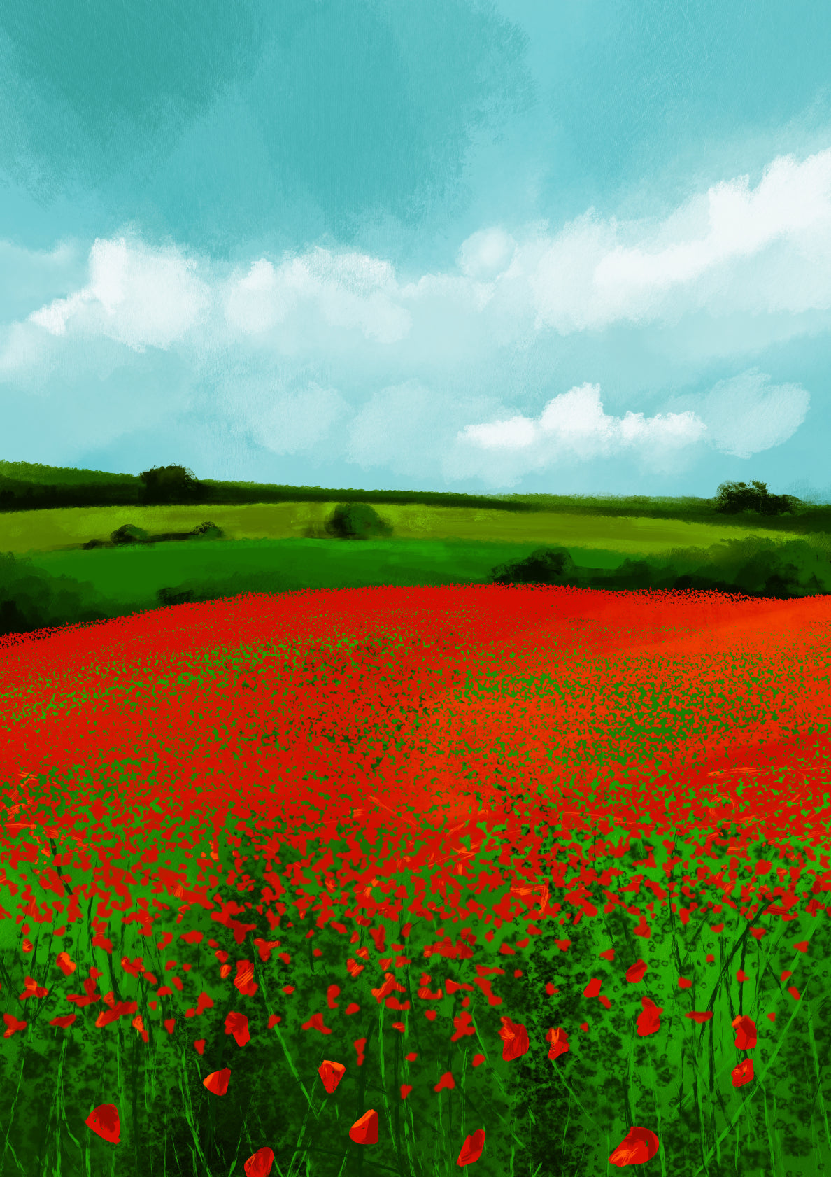 Scarlet Meadow