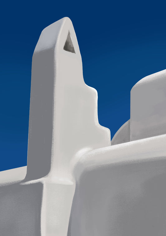 A Tranquil Reverie, Santorini