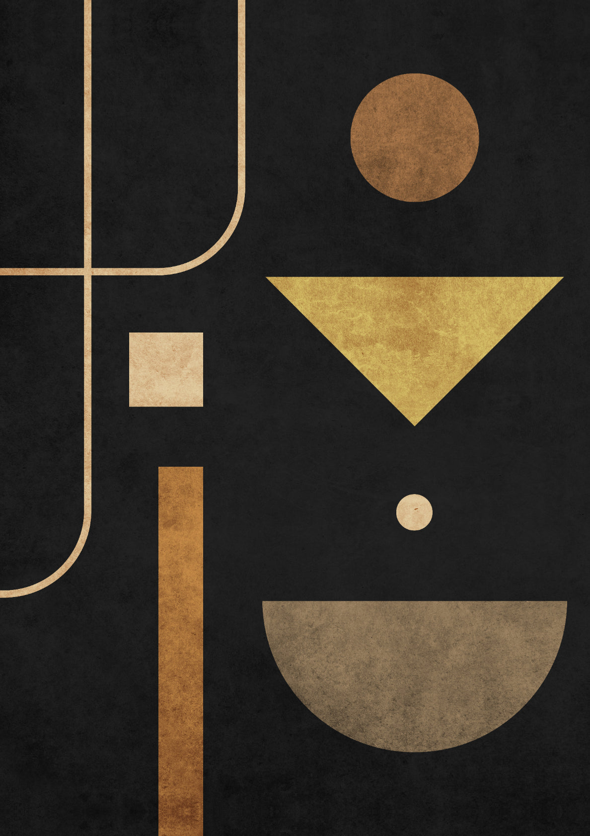 Subtle Opulence I - Black