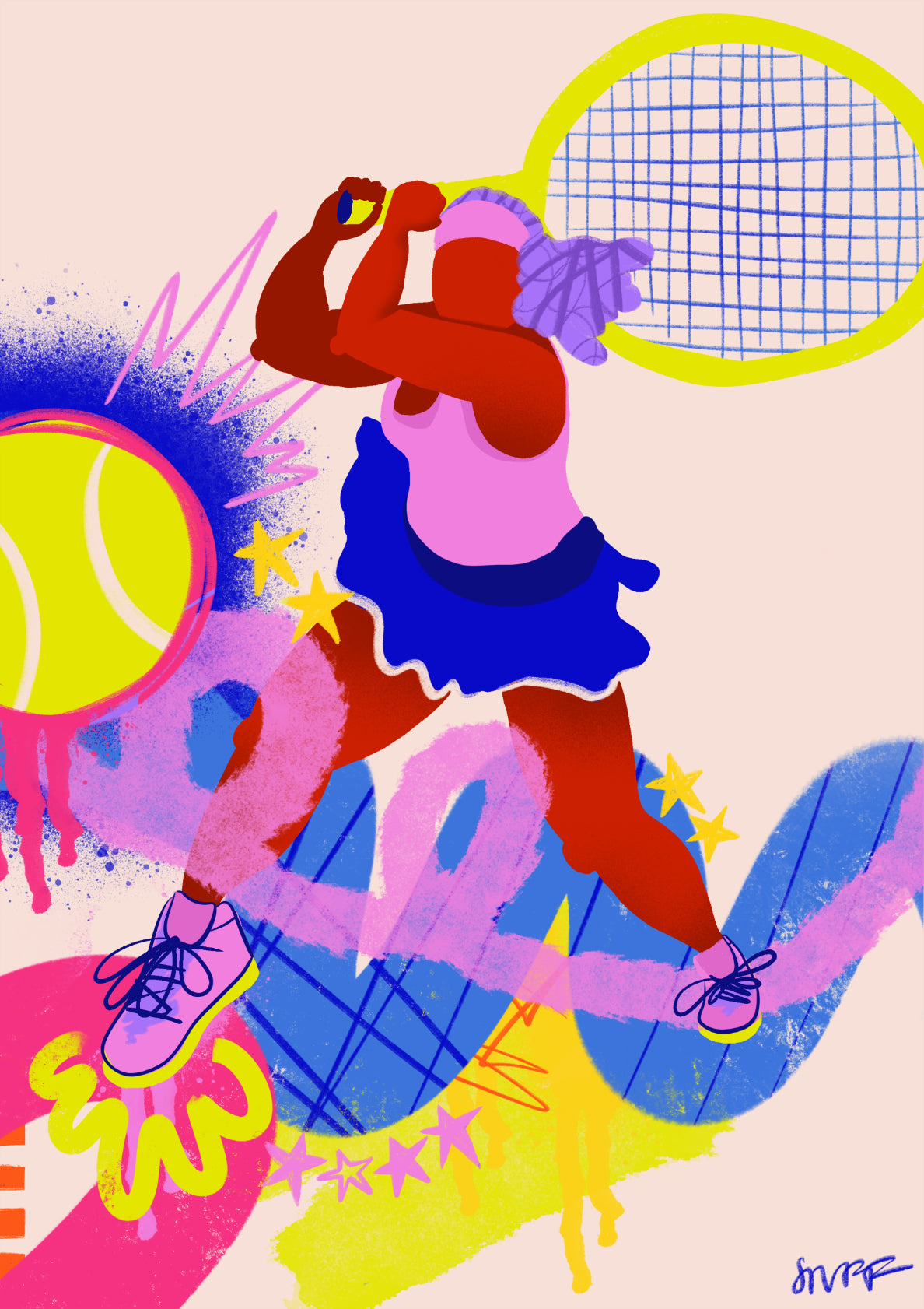 The Tennis Player