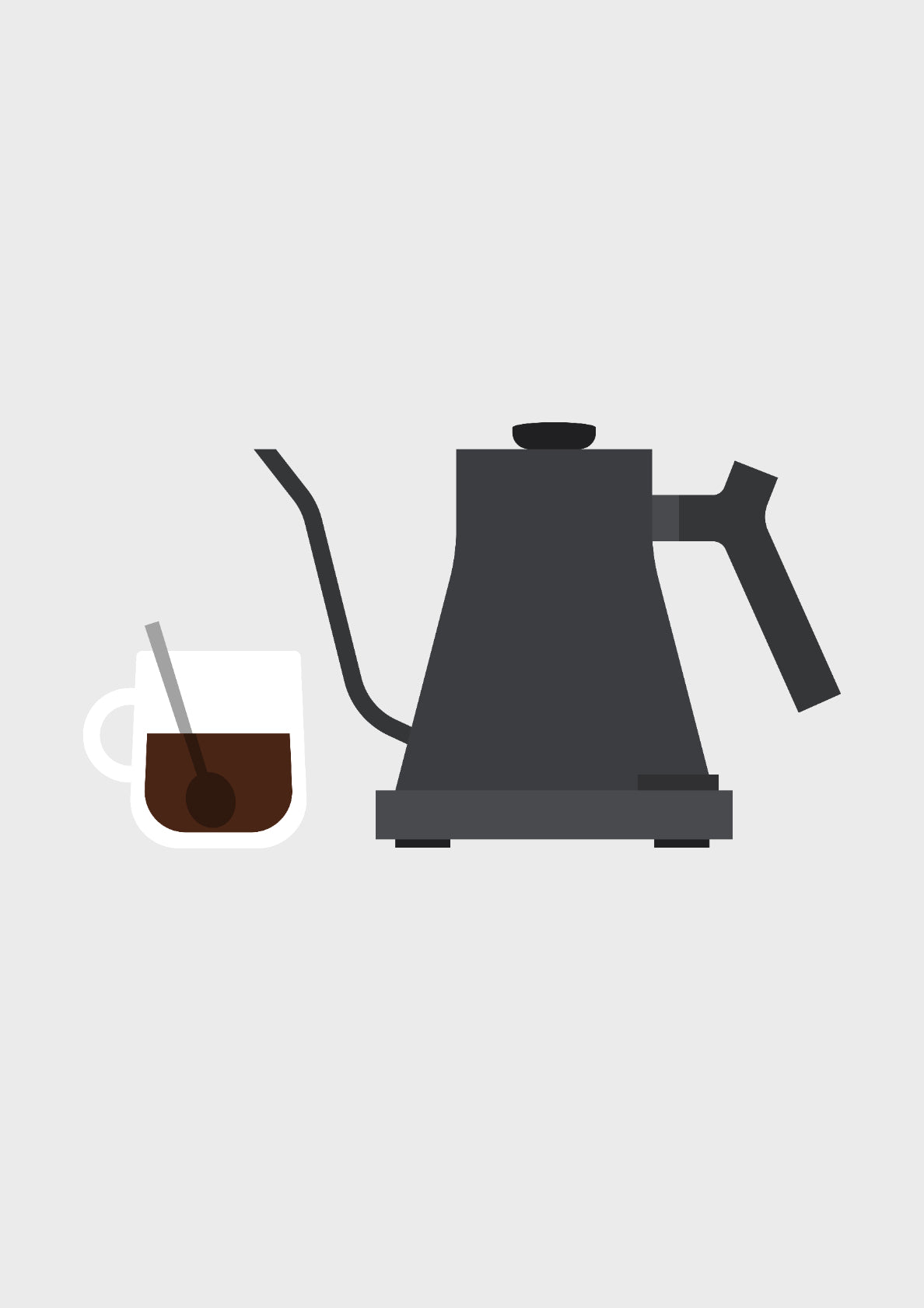 Kettle and Coffee