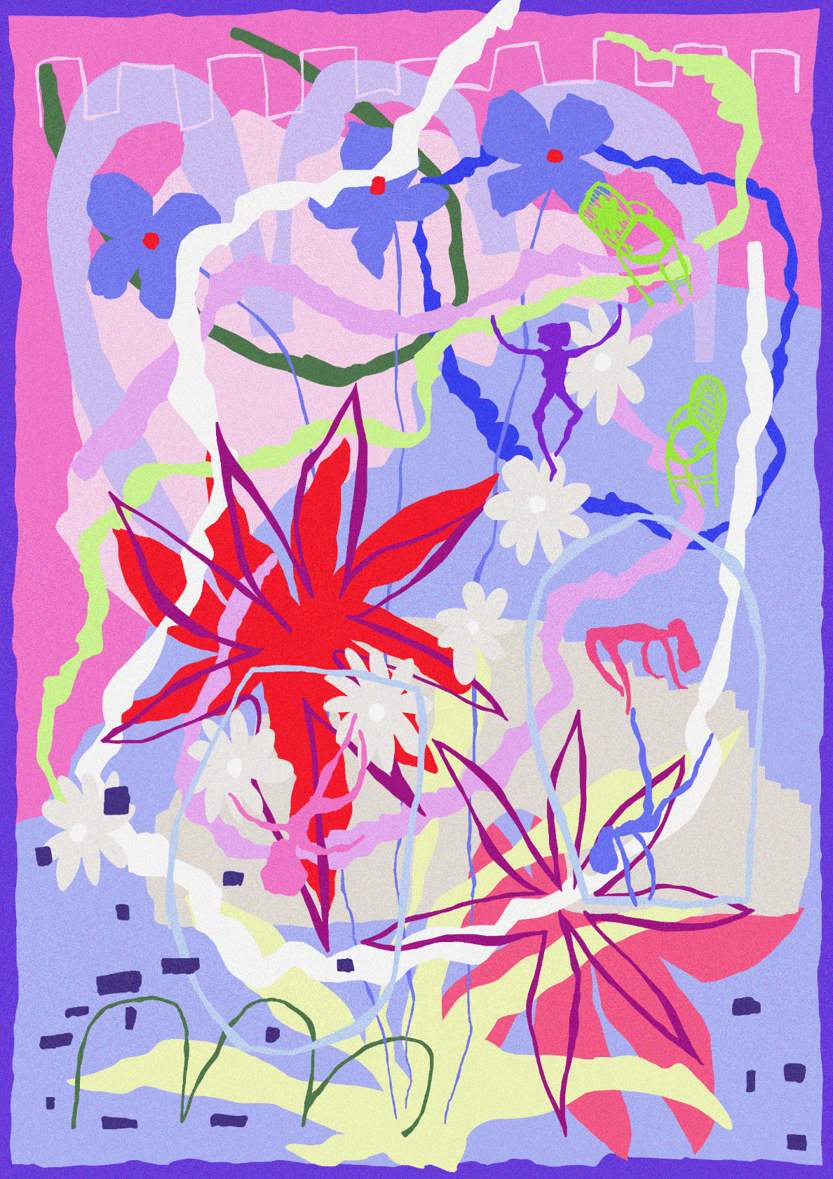 HAPPY AND COMFORTABLE