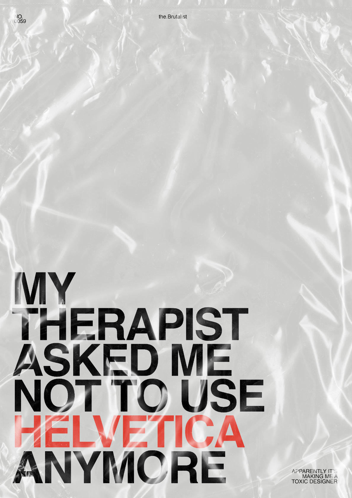 Yet another Helvetica poster 001