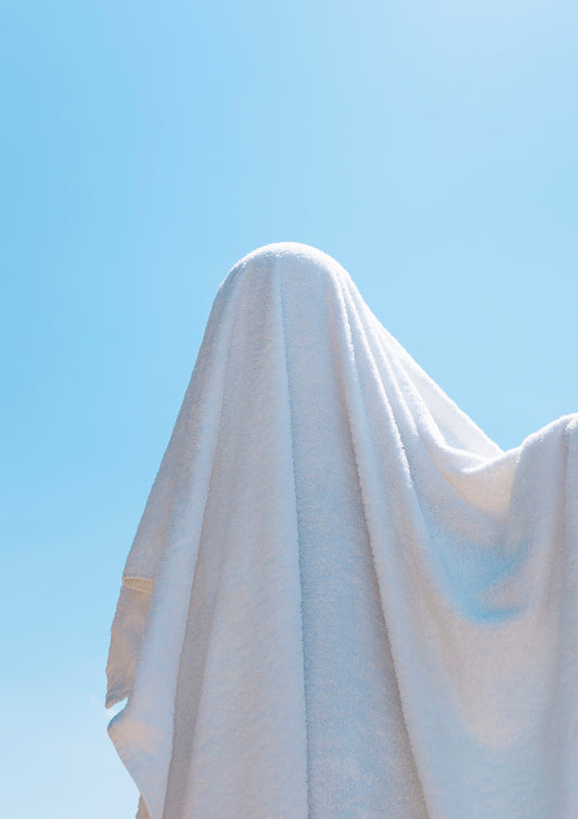 Ghost / minimal style photo print