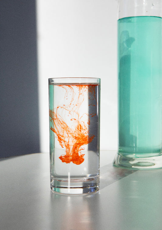 Laboratory / pop art style photo print