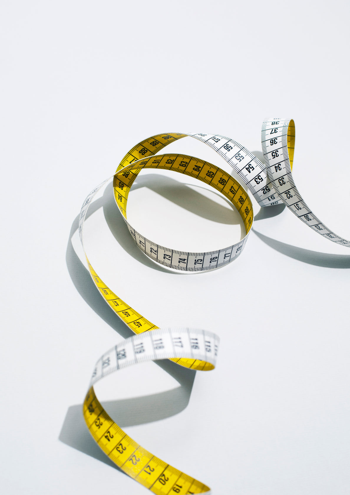 Measurement tape / minimal style photo print