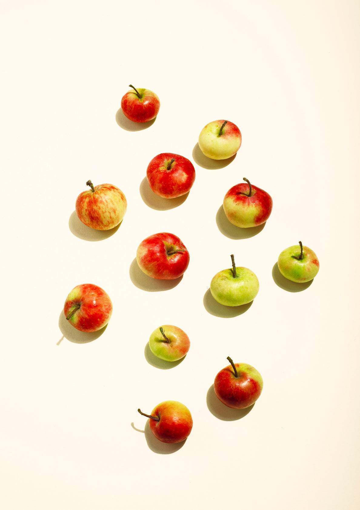 Juicy apples / pop art style photo print