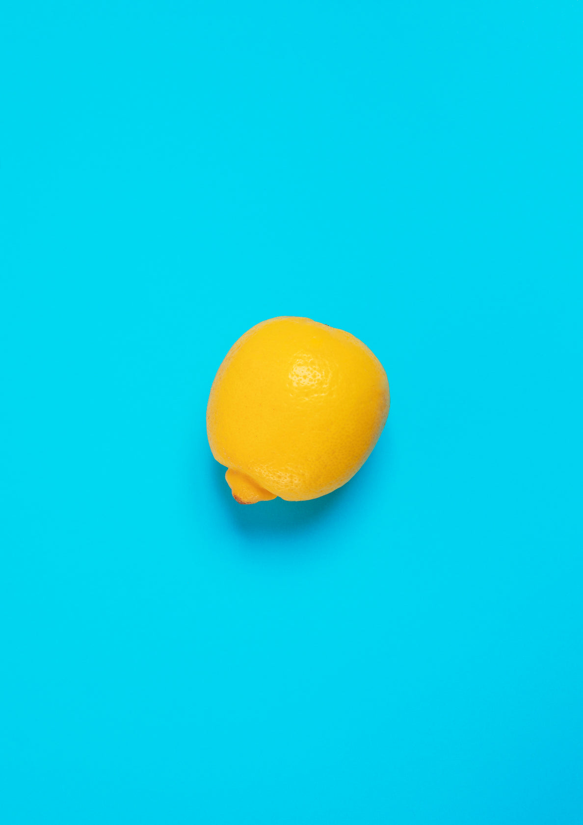 Happy lemon / pop art style photo print